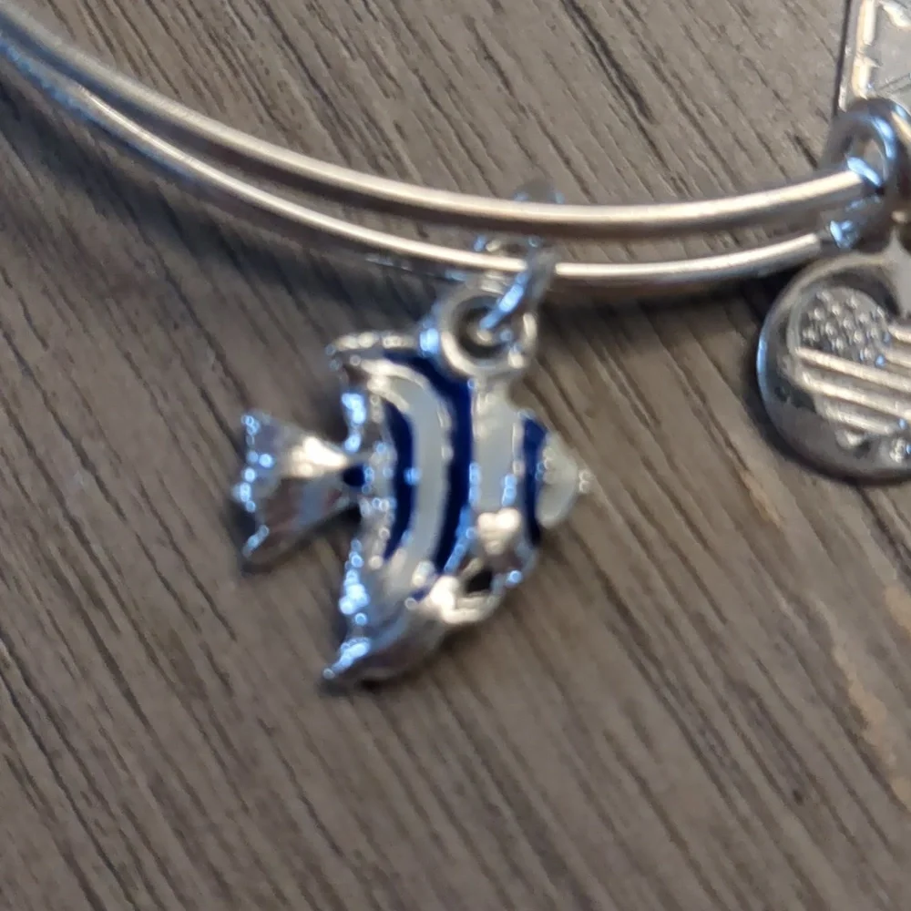 Alex and Ani Angel Fish bangle